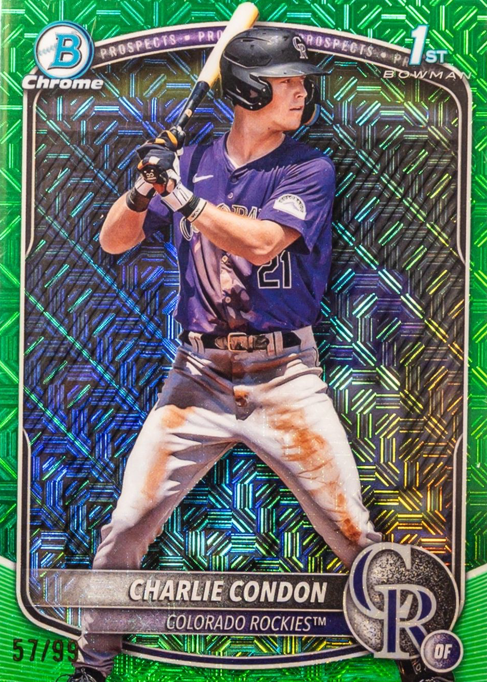 希少✨【ポートメリオン】ハーベストブルー　スープチュリーン　キャセロール Charlie Condon 2025 Bowman Mega Box #BCP-75 Chrome Prospects
