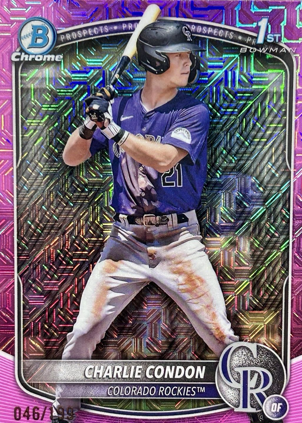 Charlie Condon 2025 Bowman Mega Box #BCP-75 Chrome Prospects