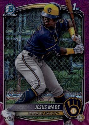 大谷翔平2021 Bowman Neon Green Border /399 Jesus Made 2025 Bowman #BP-66 Prospects - Neon Green Border