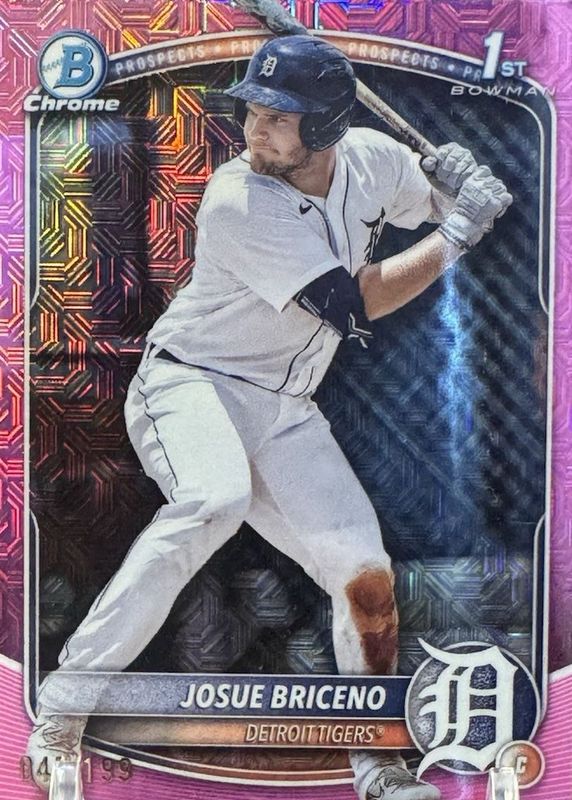 2025 Bowman Mega Box #BCP-13 Chrome Prospects - Pink Refractor /199 (1st)