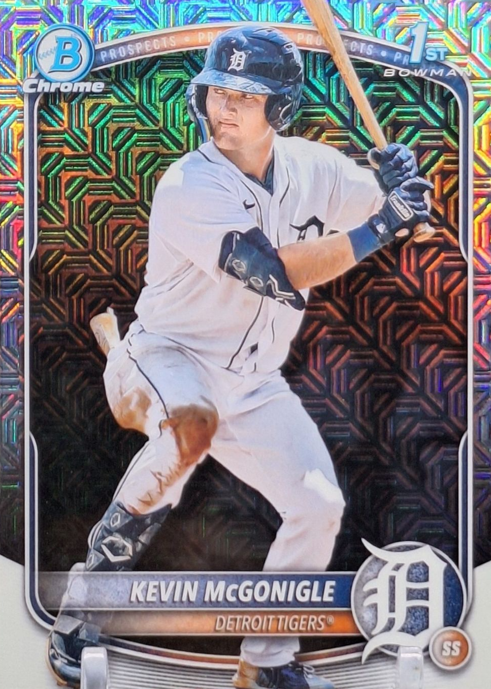Kevin McGonigle 2025 Bowman Mega Box #BCP-79 Chrome Prospects (1st)