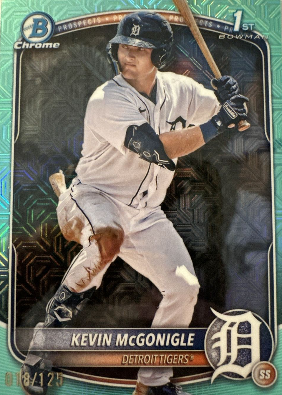Kevin McGonigle 2025 Bowman Mega Box #BCP-79 Chrome Prospects