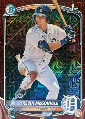 2025 Bowman Mega Box #BCP-79 Chrome Prospects - Burgundy Refractor /275 (1st)