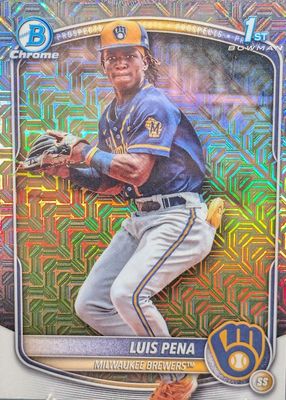 2025 Bowman Mega Box #BCP-38 Chrome Prospects (1st)