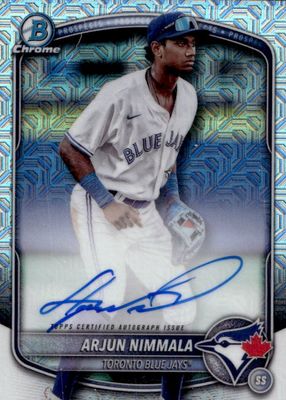 2025 Bowman Mega Box #BMA-AN Chrome Prospect Auto