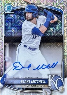 2025 Bowman Mega Box #BMA-BMI Chrome Prospect Auto
