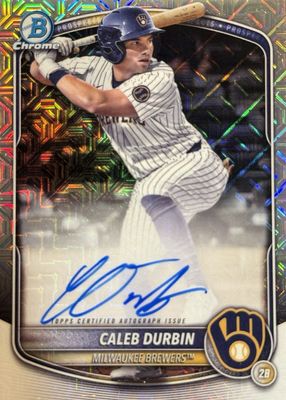 2025 Bowman Mega Box #BMA-CDU Chrome Prospect Auto