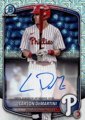 2025 Bowman Mega Box #BMA-CD Chrome Prospect Auto