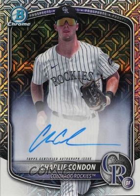 2025 Bowman Mega Box #BMA-CC Chrome Prospect Auto