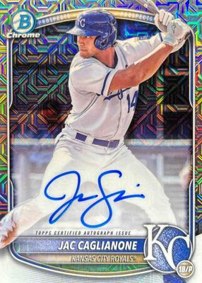 2025 Bowman Mega Box #BMA-JC Chrome Prospect Auto