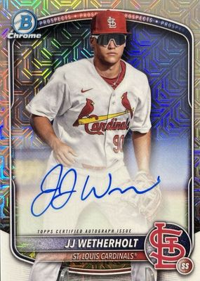 2025 Bowman Mega Box #BMA-JW Chrome Prospect Auto