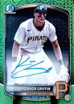 2025 Bowman Mega Box #BMA-KG Chrome Prospect Auto - Green Refractor /99