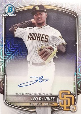 2025 Bowman Mega Box #BMA-LD Chrome Prospect Auto