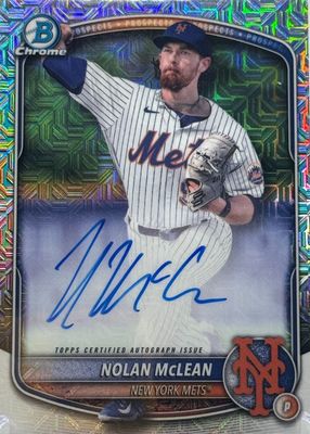 2025 Bowman Mega Box #BMA-NM Chrome Prospect Auto