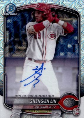2025 Bowman Mega Box #BMA-SL Chrome Prospect Auto