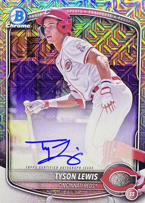 2025 Bowman Mega Box #BMA-TLE Chrome Prospect Auto