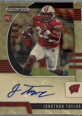 2020 Prizm Draft Picks #106 Autographs - Gold Vinyl /5