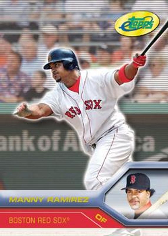 Manny Ramirez 2005 eTopps #73 Base RAW