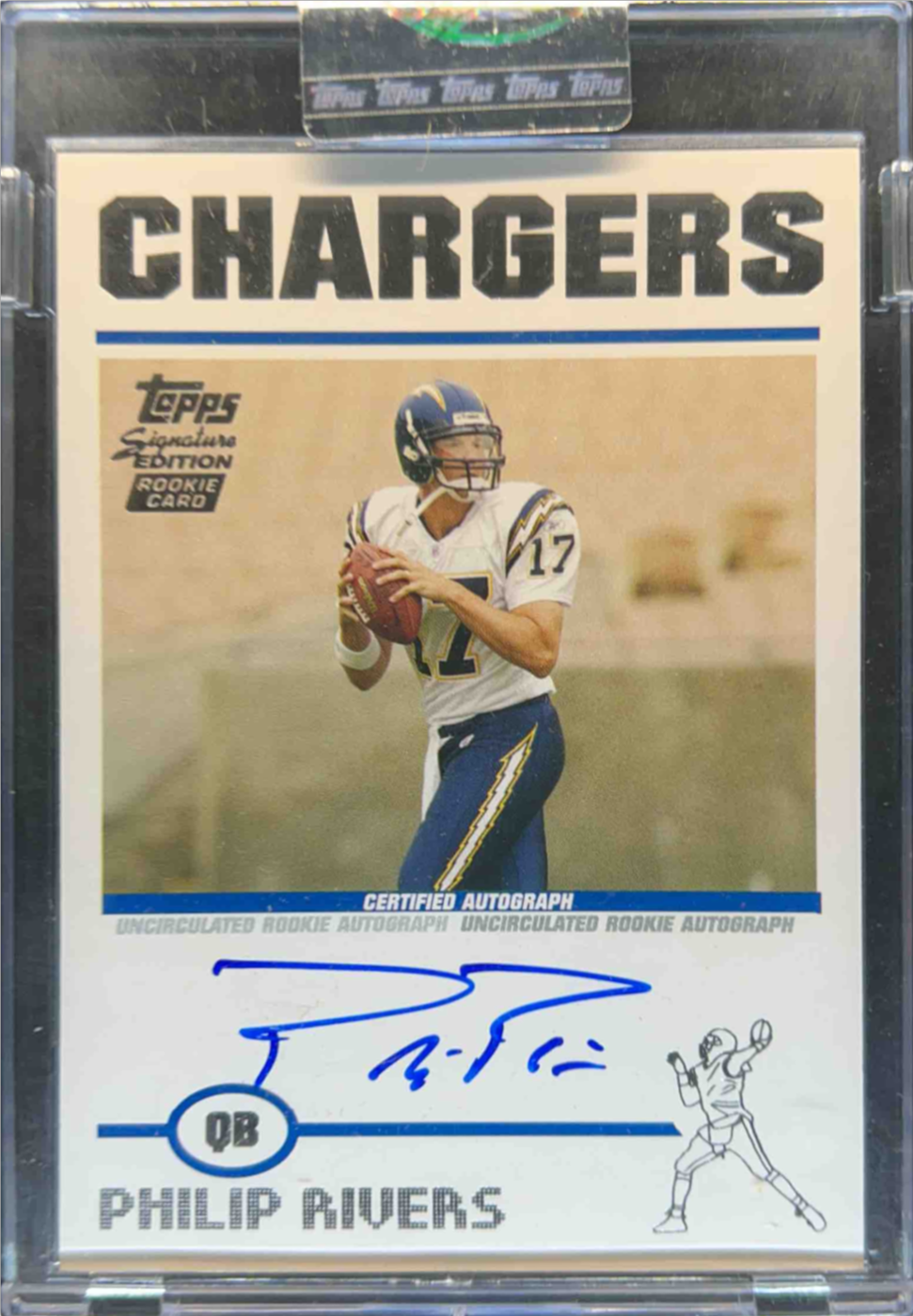 Philip Rivers 2004 Topps Signature #80 Base /499 Price Guide - Sports ...