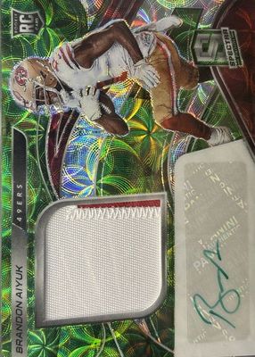 2020 Spectra #220 Rookie Patch Auto - Neon Green /50