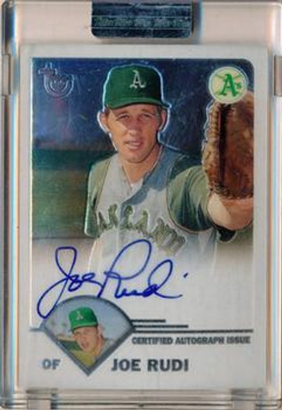 2003 Topps Retired Signature Edition #TA-JRU Autographs