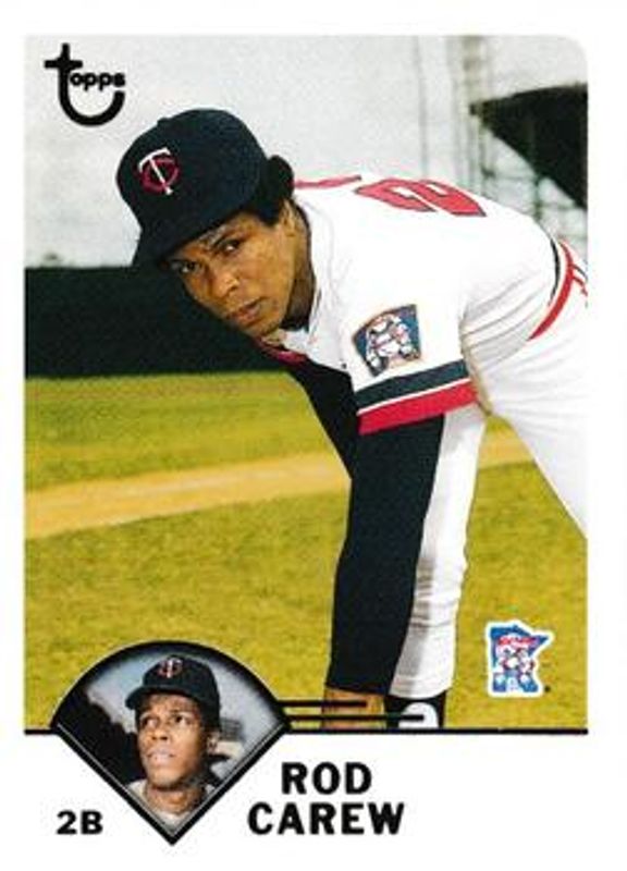 Rod Carew 2003 Topps Retired Signature Edition #5 Base RAW