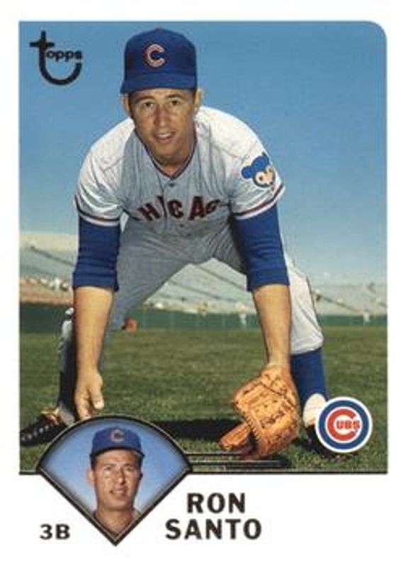 Ron Santo 2003 Topps Retired Signature Edition #28 Base RAW