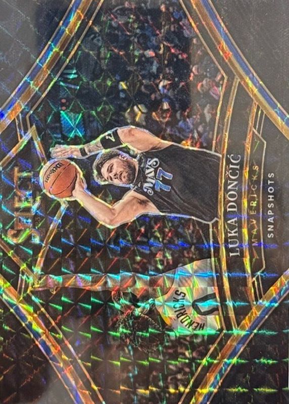 Luka Doncic 2023 Select #6 Snapshots - Black Finite /1 RAW