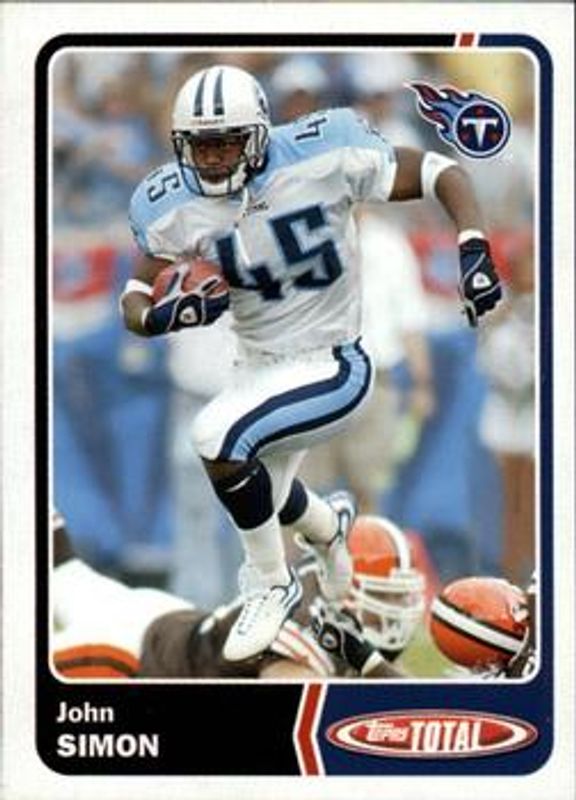 2003 Topps Total #191 Base