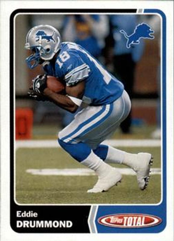 Eddie Drummond 2003 Topps Total #142 Base RAW