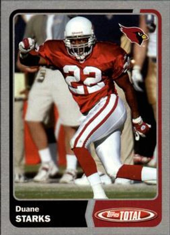 Duane Starks 2003 Topps Total #129 Silver RAW