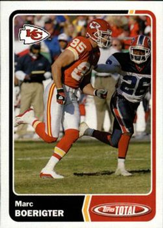 Marc Boerigter 2003 Topps Total #271 Base RAW