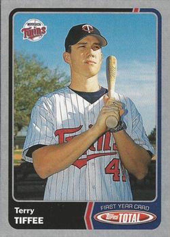 Terry Tiffee 2003 Topps Total #896 Silver Rookie RAW