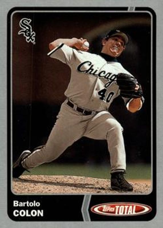 Bartolo Colon 2003 Topps Total #529 Silver RAW