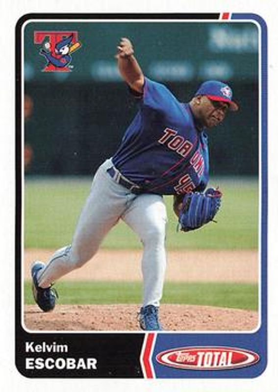 Kelvim Escobar 2003 Topps Total #755 Base RAW