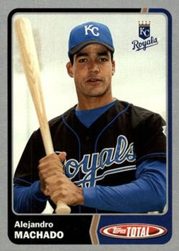 Alejandro Machado 2003 Topps Total #483 Silver Rookie RAW