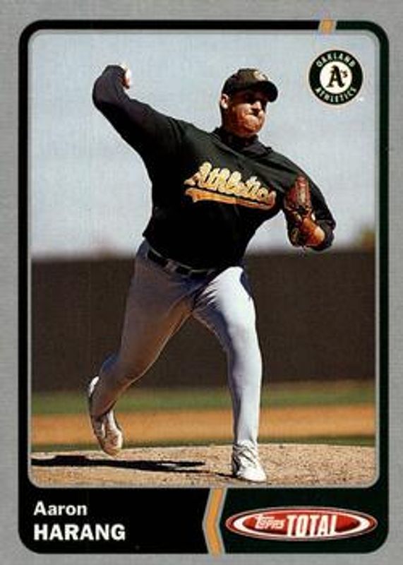 Aaron Harang 2003 Topps Total #307 Silver RAW
