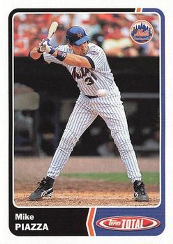 Mike Piazza 2003 Topps Total #860 Base RAW