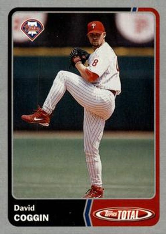 Dave Coggin 2003 Topps Total #165 Silver RAW