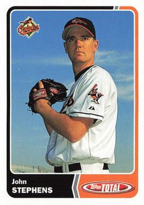 John Stephens 2003 Topps Total #725 Base RAW