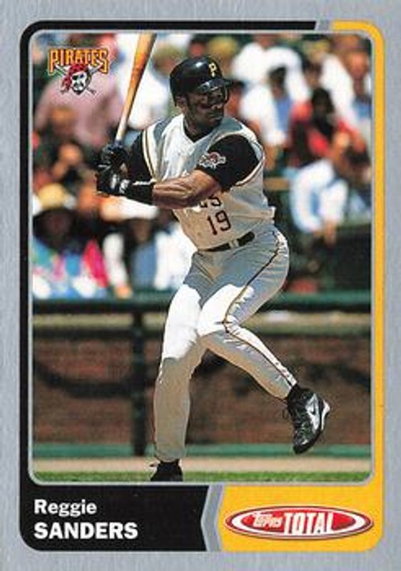 Reggie Sanders 2003 Topps Total #141 Silver RAW