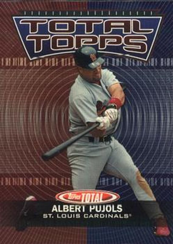 Albert Pujols 2003 Topps Total #TT7 Total Topps RAW