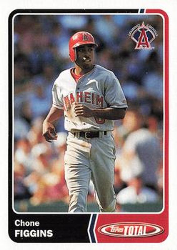 Chone Figgins 2003 Topps Total #694 Base RAW