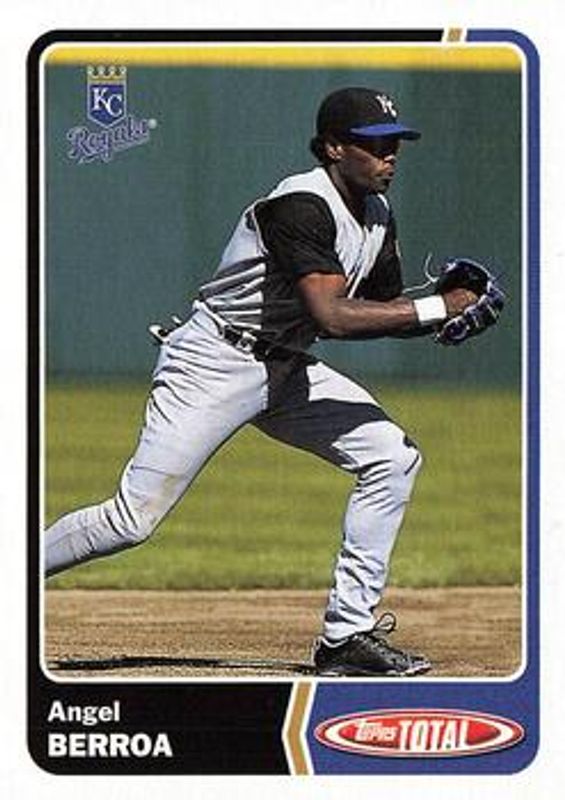 Angel Berroa 2003 Topps Total #54 Base RAW