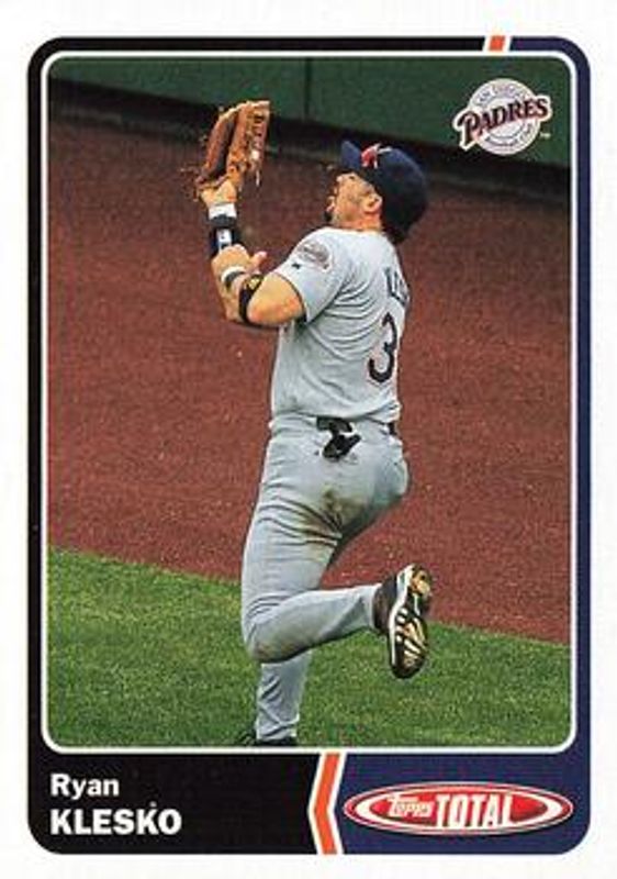 Ryan Klesko 2003 Topps Total #44 Base RAW