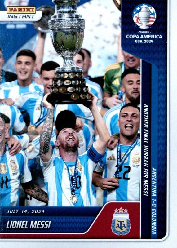 2024 Panini Instant Copa America #43 Base (Print Run: 12,674)