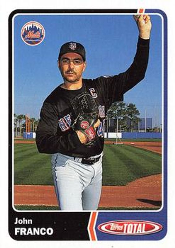 John Franco 2003 Topps Total #372 Base RAW