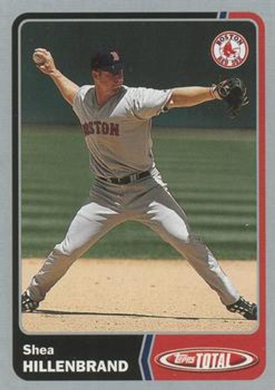Shea Hillenbrand 2003 Topps Total #90 Silver RAW