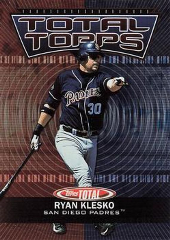 Ryan Klesko 2003 Topps Total #TT48 Total Topps RAW