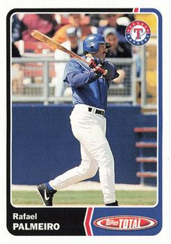 Rafael Palmeiro 2003 Topps Total #569 Base RAW